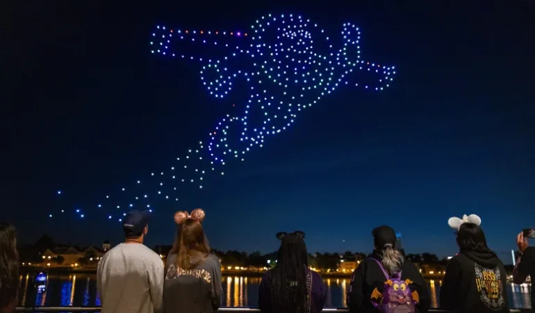 Novo Espetáculo de Drones no Disney Springs