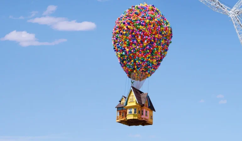 Casa Flutuante do Filme “Up” Agora Disponível no Airbnb