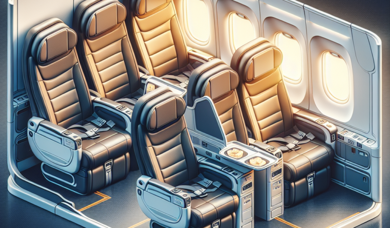 Os Assentos Mais Disputados no Avião e Como Conseguir o Seu